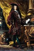 Francesco Solimena Portrait of Charles VI oil painting on canvas